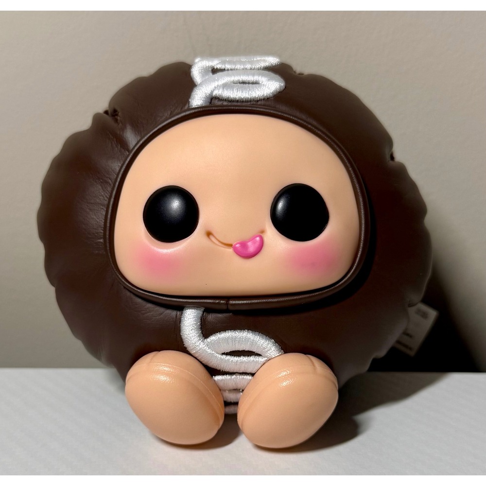 MGA Miniverse Huggable Plush Hostess Cupcake Brown Small Excellent Condition